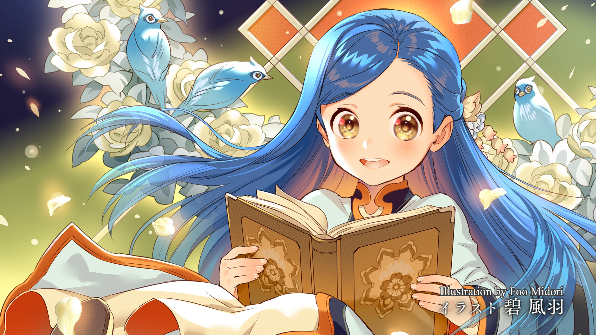 Myne, salah satu karakter perempuan di anime isekai yang jadi tokoh utama.