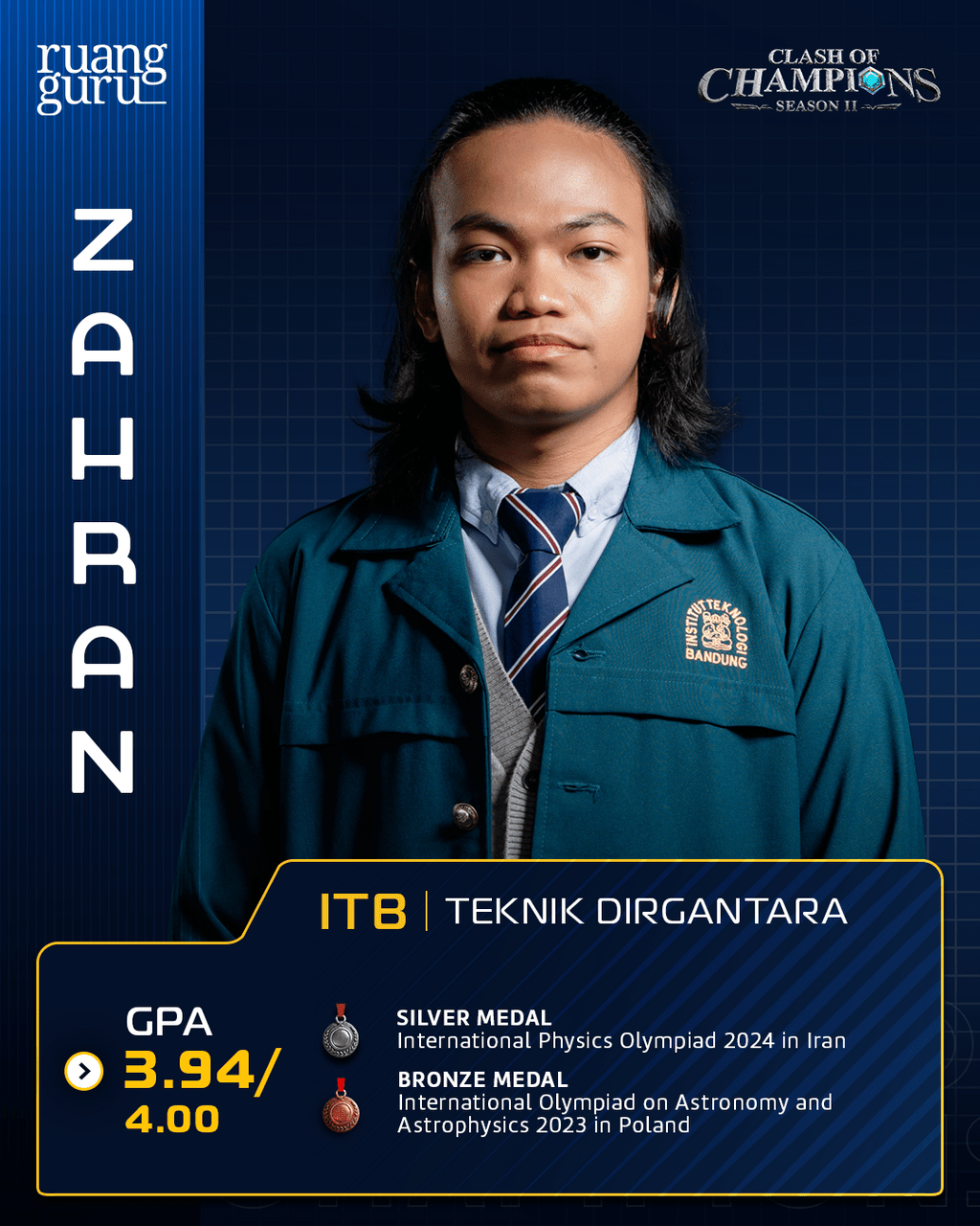 Zahran Nizar Fadhlan Peserta CoC Season 2 batch 1