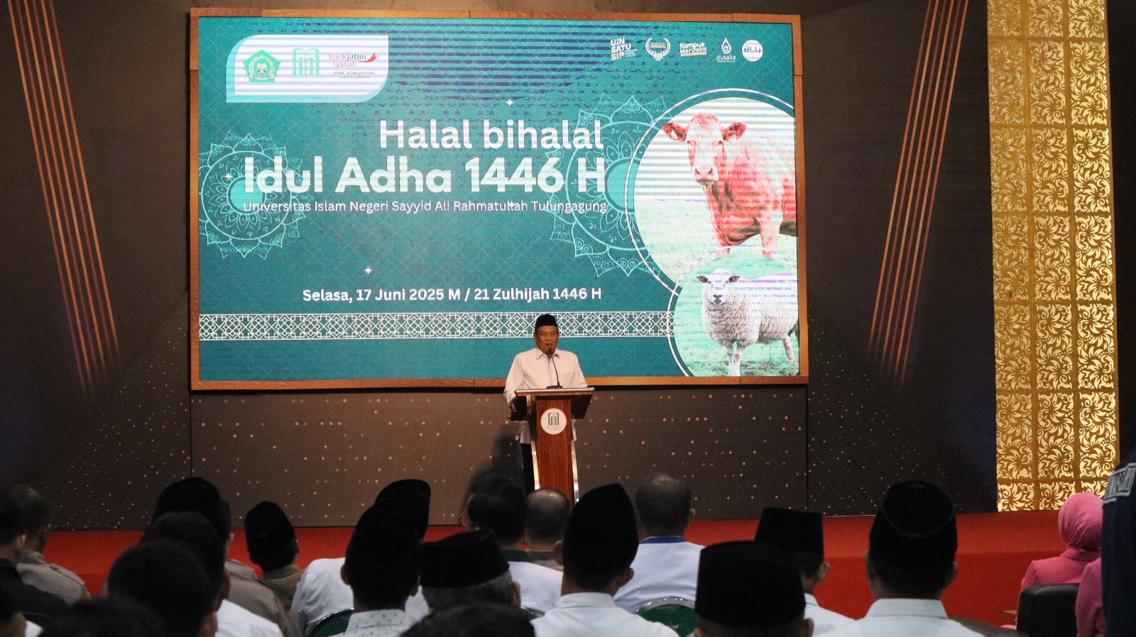 Bank Jatim Syariah Kediri memberikan kemudahan akses layanan hingga literasi keuangan pada sivitas akademika UIN Tulungagung.