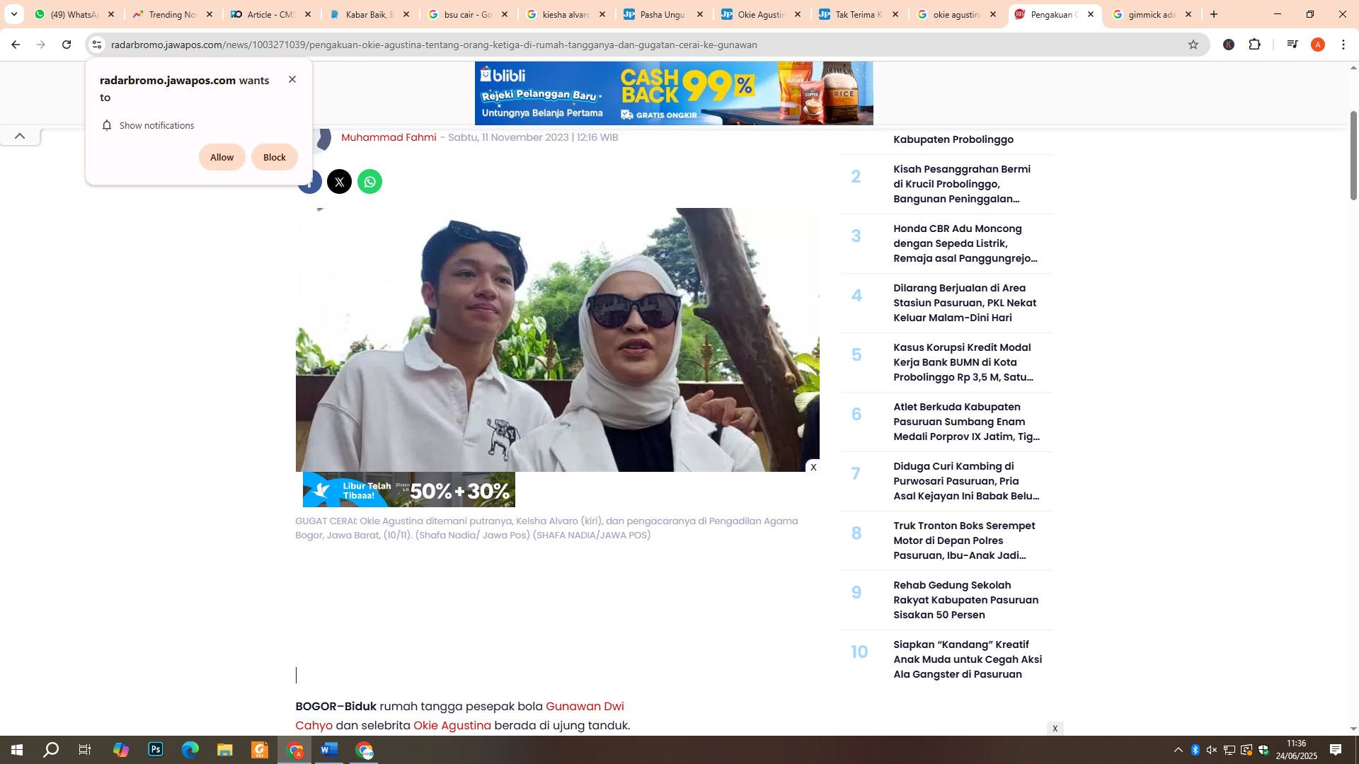 Potret Keisha Alvaro dan sang ibu, Okie Agustina