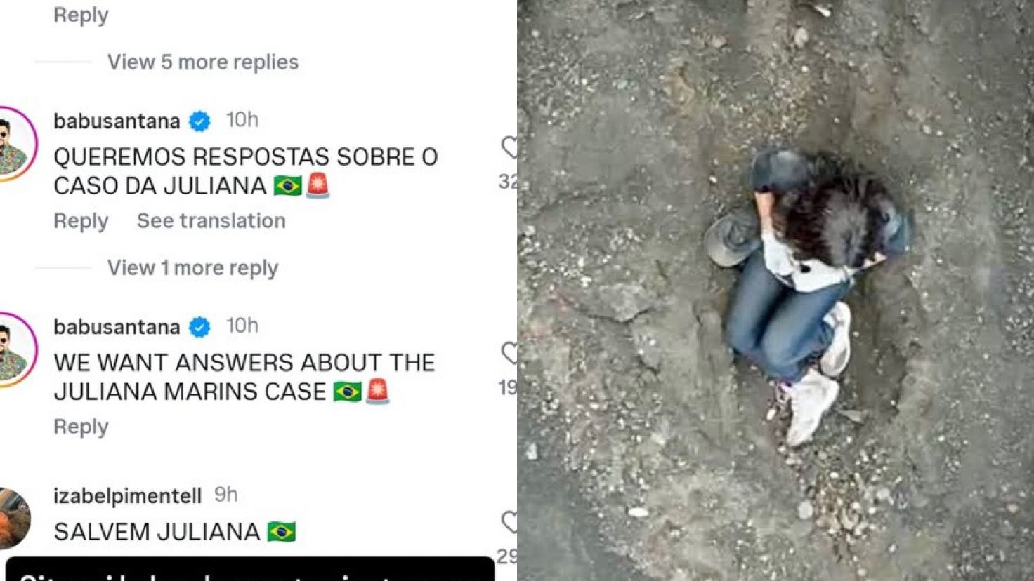 Warga Brasil membanjiri komentar akun Presiden Prabowo.