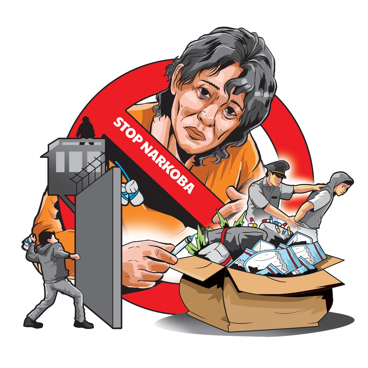 Ilustrasi Hari Anti Narkoba