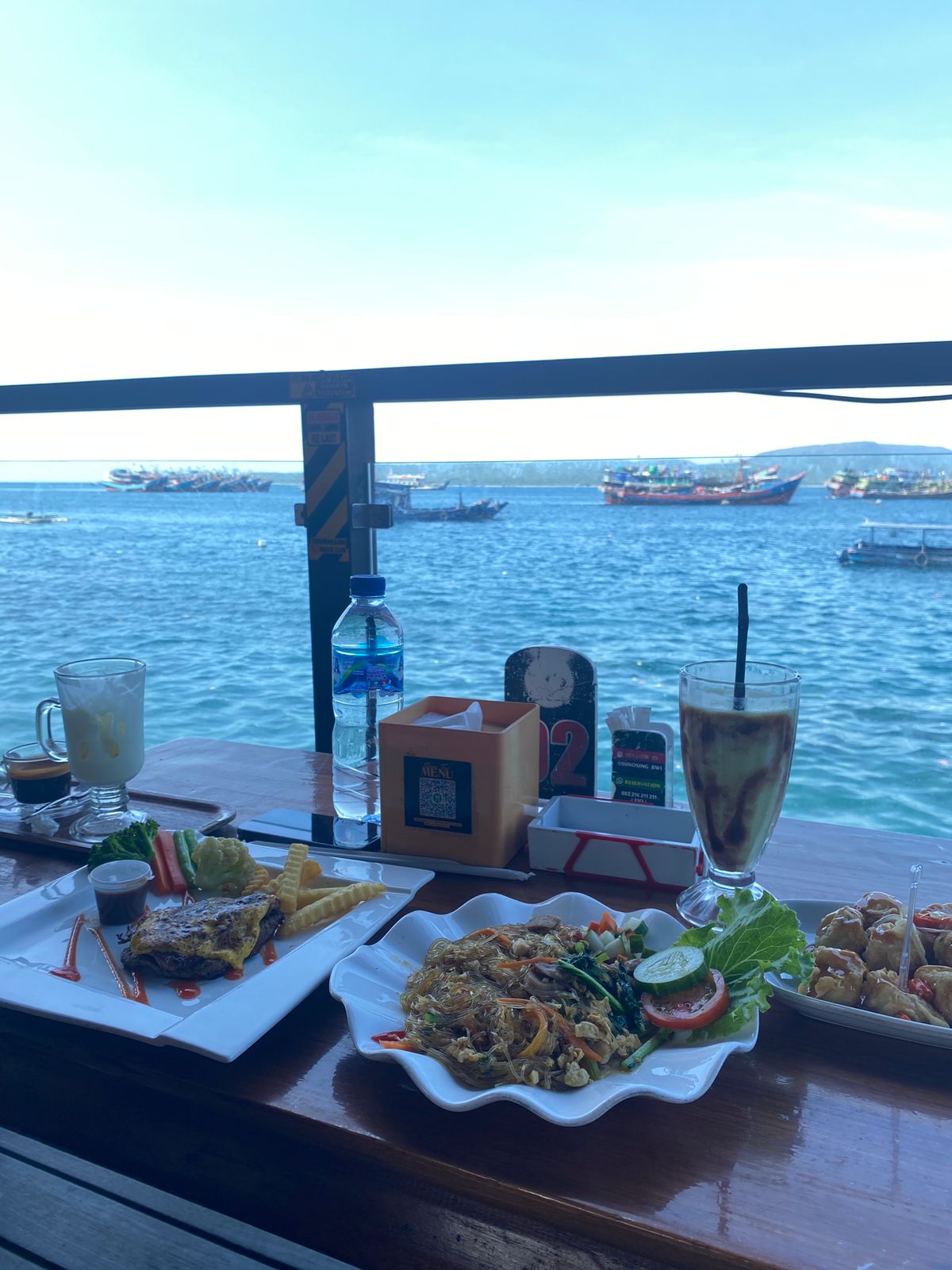 Salah satu spot kulineran instagramable di Ketapang Banyuwangi.