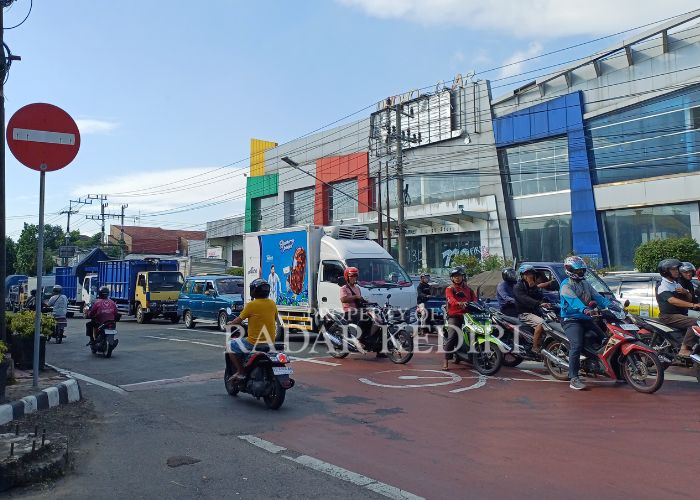 CONTRA FLOW: Dinas Perhubungan Kota Kediri akan melakukan rekayasa lalu lintas karena ada kirab 1 Muharam.