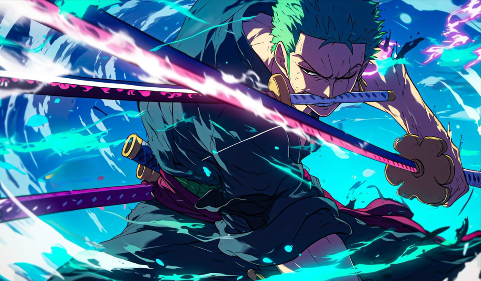 Zoro dan teknik pedang terkuat di One Piece.