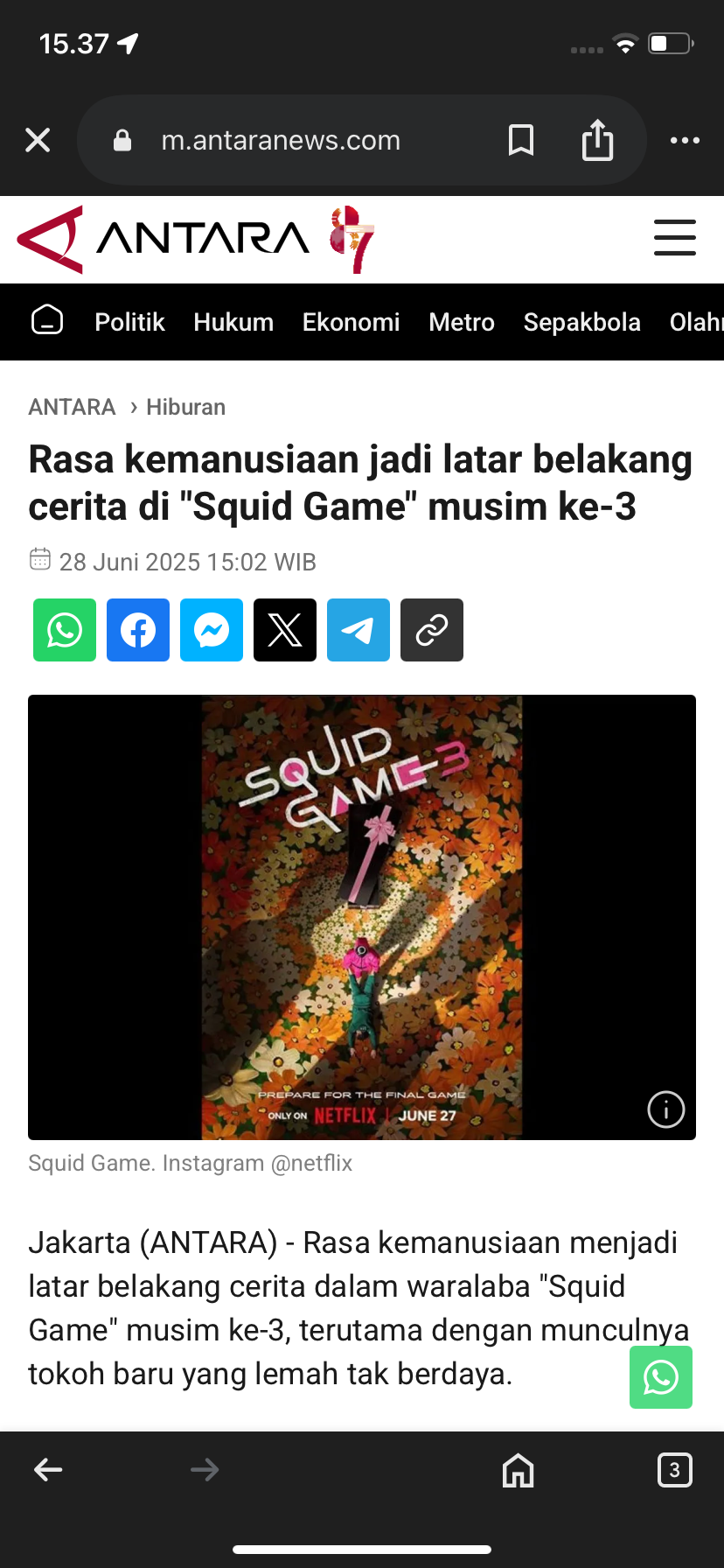 Squid Game Season 3