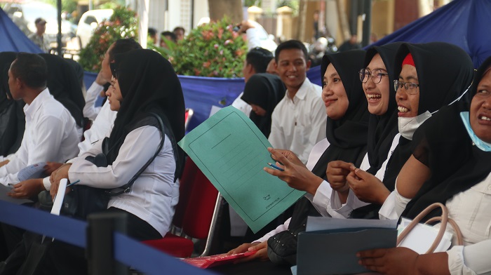 Honorer peserta PPPK pada tahun 2023 di SLG.