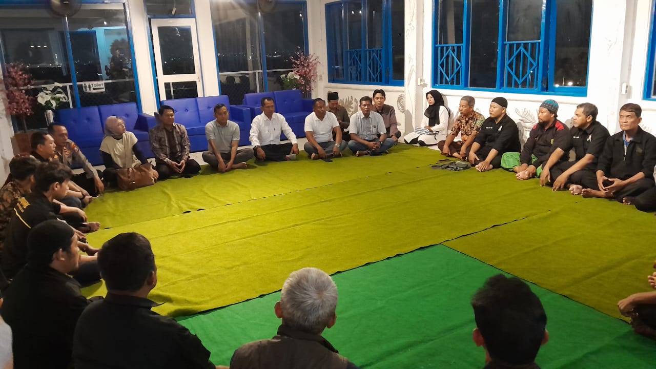 Foto : Pertemuan semua ketua perguruan silat dengan IPSI Kota Kediri