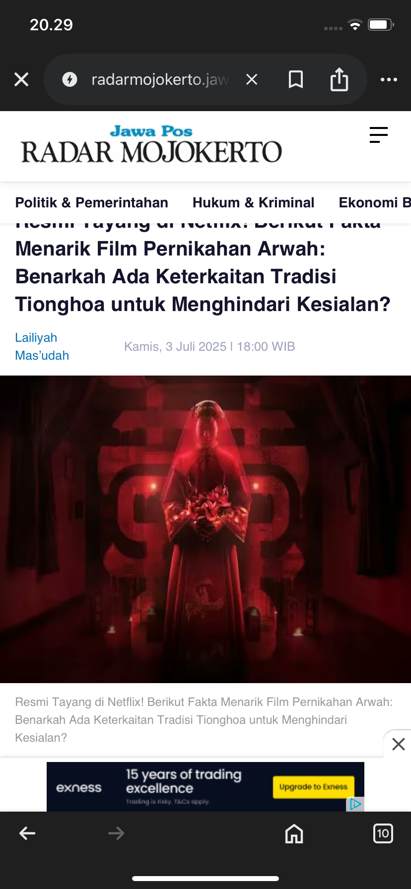 Film Pernikahan Arwah