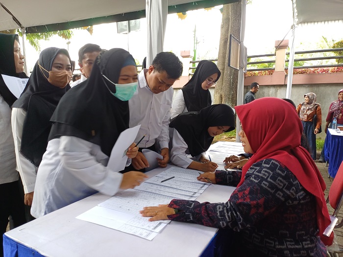 Peserta PPPK tahun 2023 di Kediri. Honorer R4 saat ini resah karena tidak lolos PPPK tahap 2.