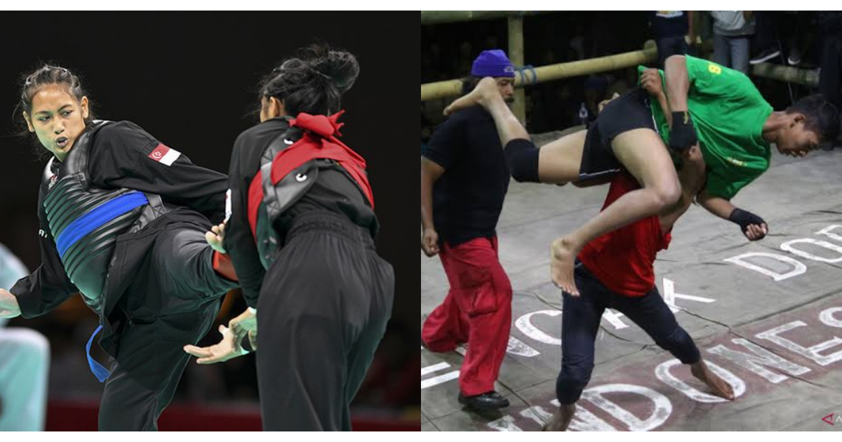 Foto : Perbedaan dari Pertandingan pencak silat dan pencak dor