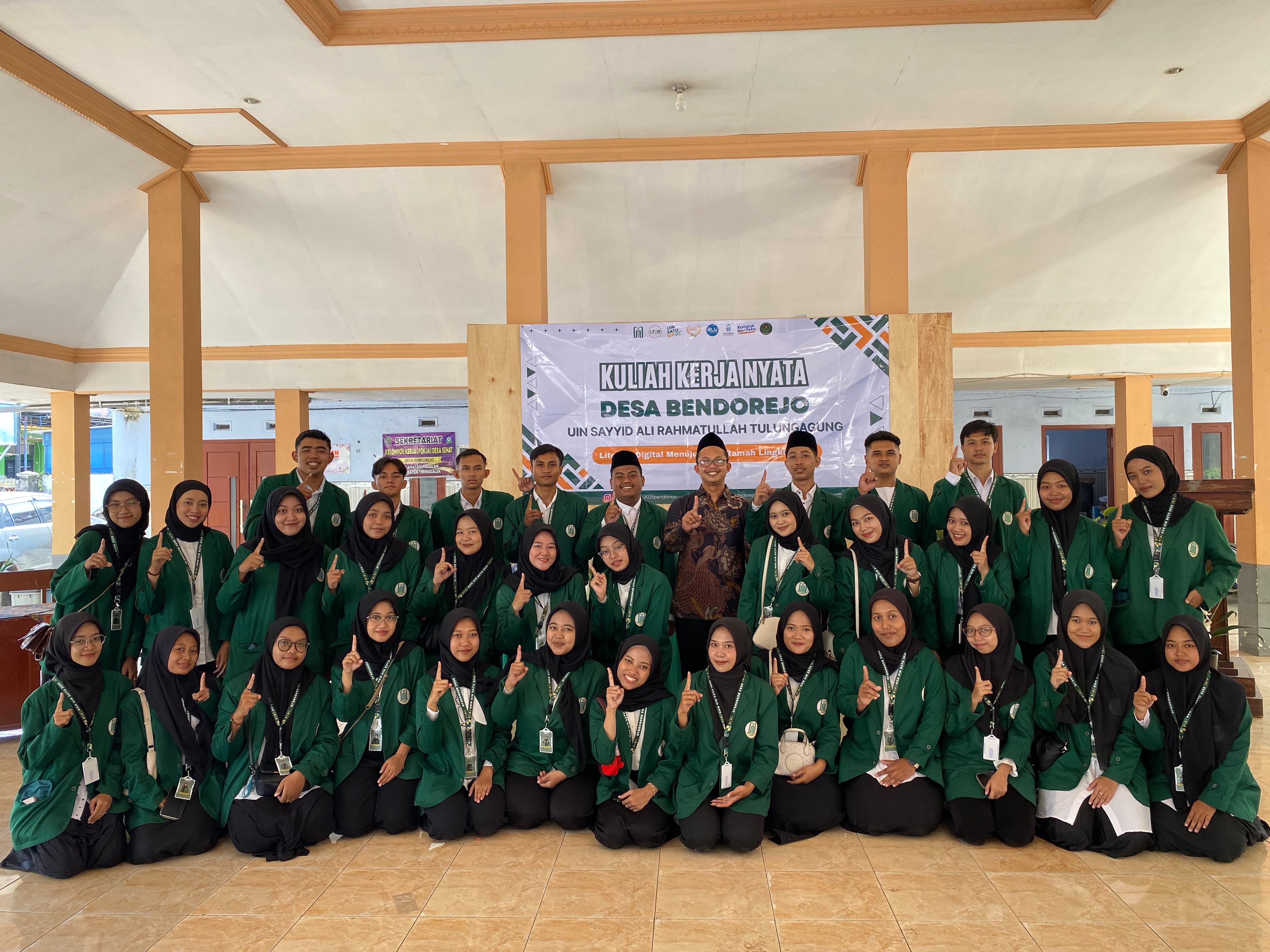 Pembukaan KKN Reguler Multisektoral di Desa Bendorejo, Kecamatan Pogalan, Kabupaten Tulungagung