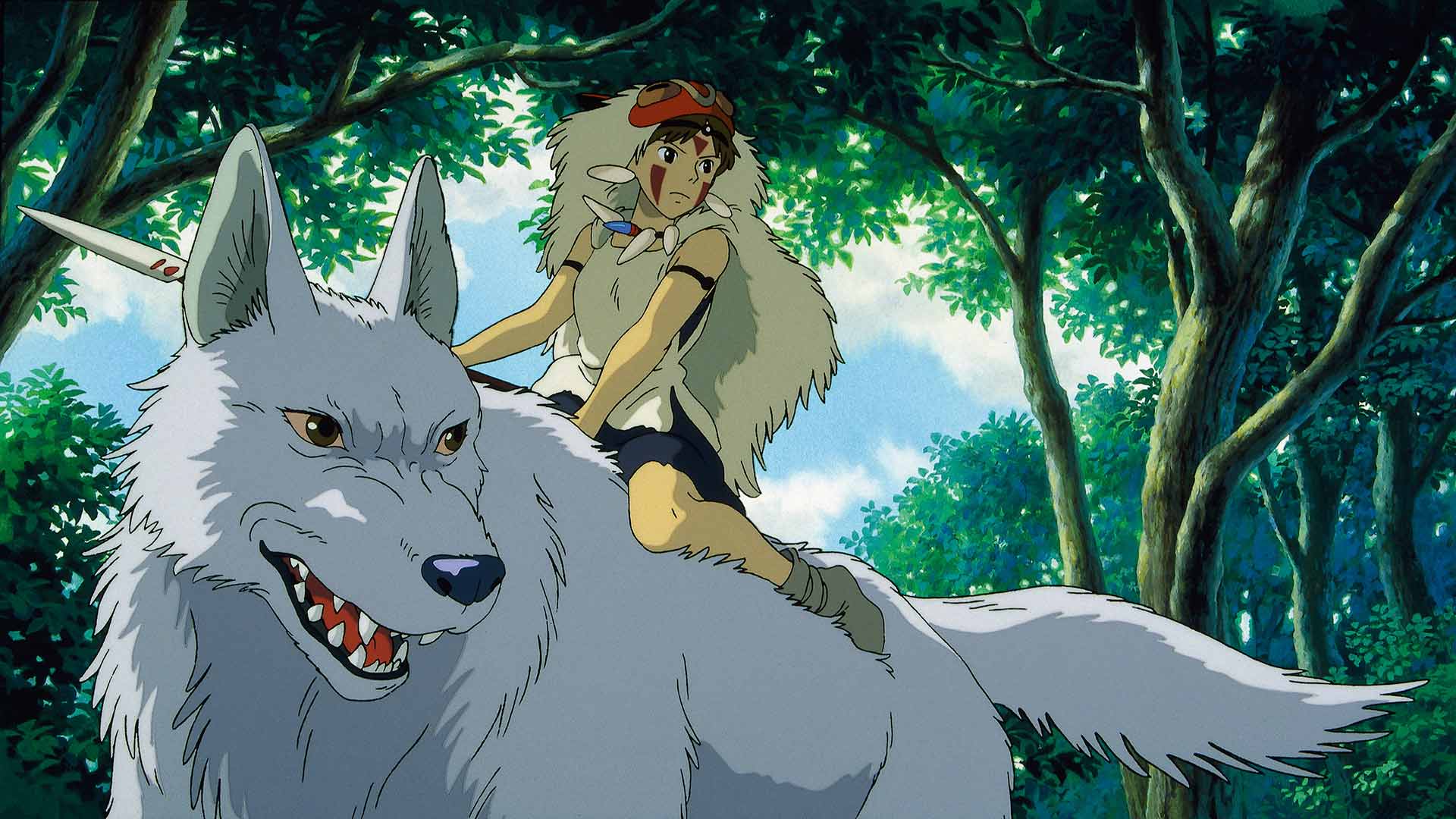 Clip dalam film Princess Mononoke 1997