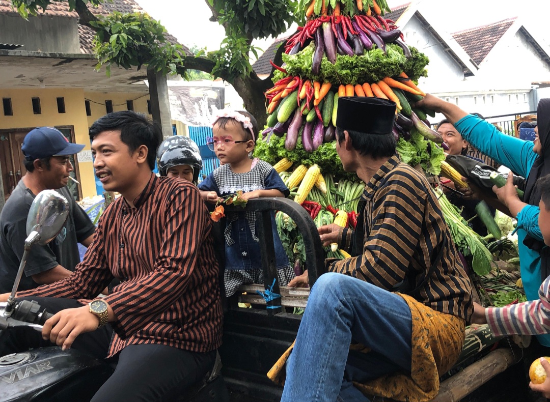 Tradisi Grebeg Suro di Gronjong Wariti (foto: Diana)