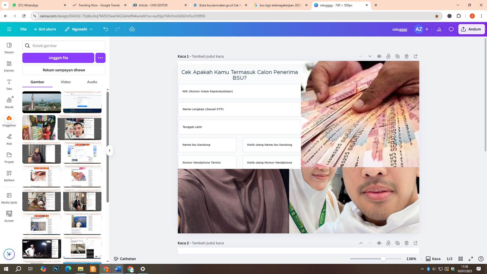 BSU BPJS Ketenagakerjaan