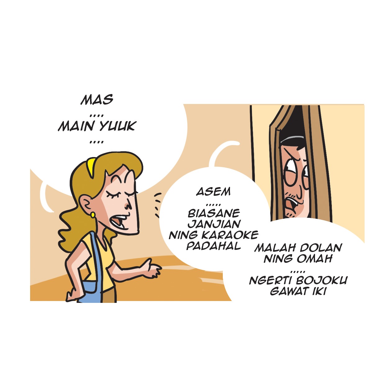 Ilustrasi Pria yang suka main perempuan