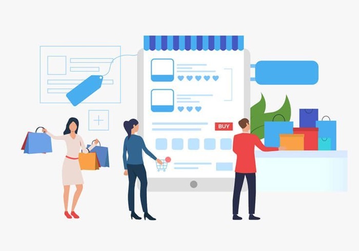 Gambar Hyperlocal MarketPlace (Pinterest)