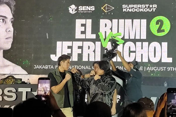 Duel El Rumi dan Jefri Nichol pada 9 Agustus 2025 mendatang.