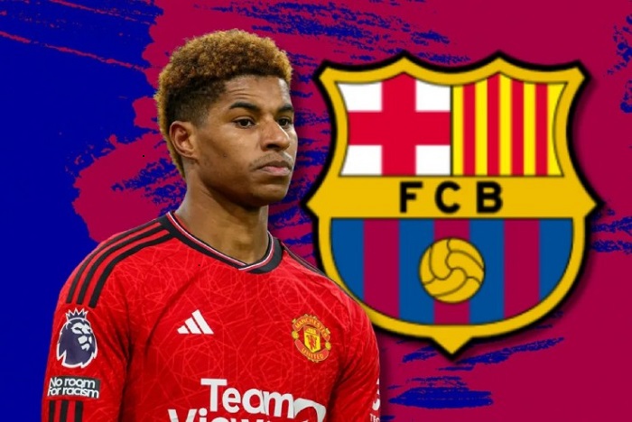 Gambar : Barcelona bất ngờ muốn c&oacute; Rashford từ MU, De Jong c&oacute; thể bị đem trao đổi ( Sumber 24h)