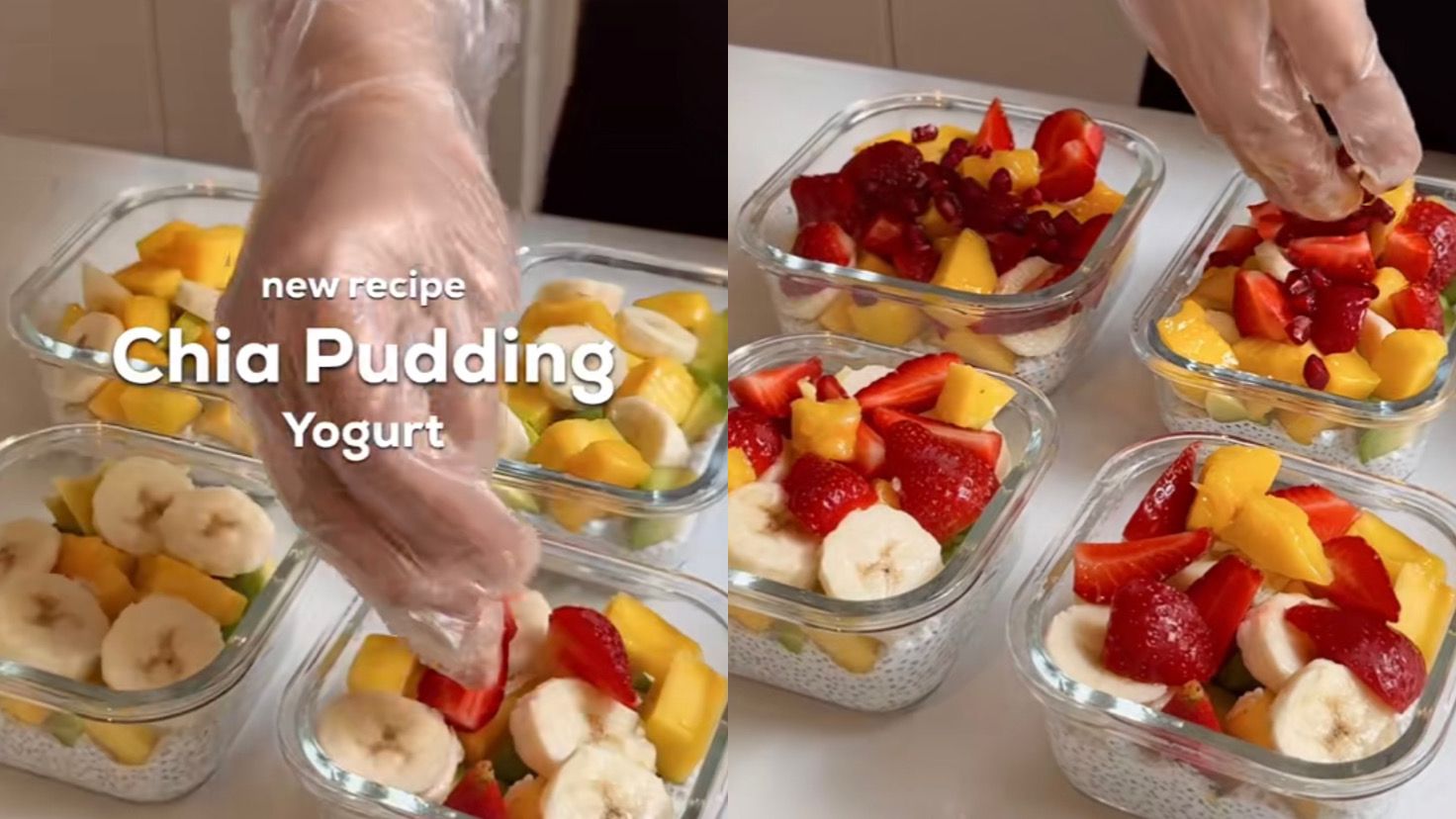 Seperti resep chia seed pudding ala Hanny Soegianto konten kreator TikTok.