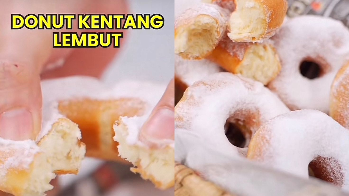Donat Kentang Premium Ala Chef Yongki, Empuknya Bikin Nagih Seharian.