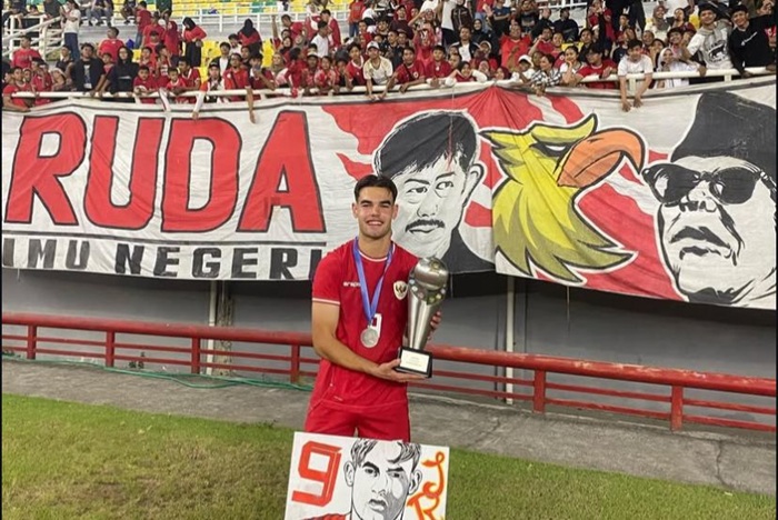 Jens Raven top skor 6 gol pada pertandingan melawan Brunei Darussalam.