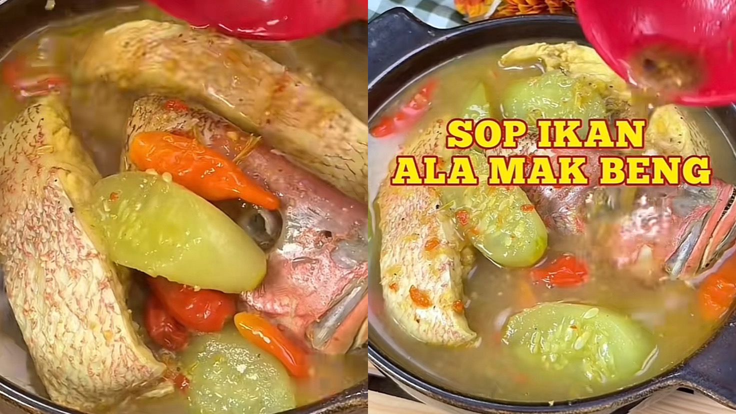 Sop Ikan ala Mak Beng.