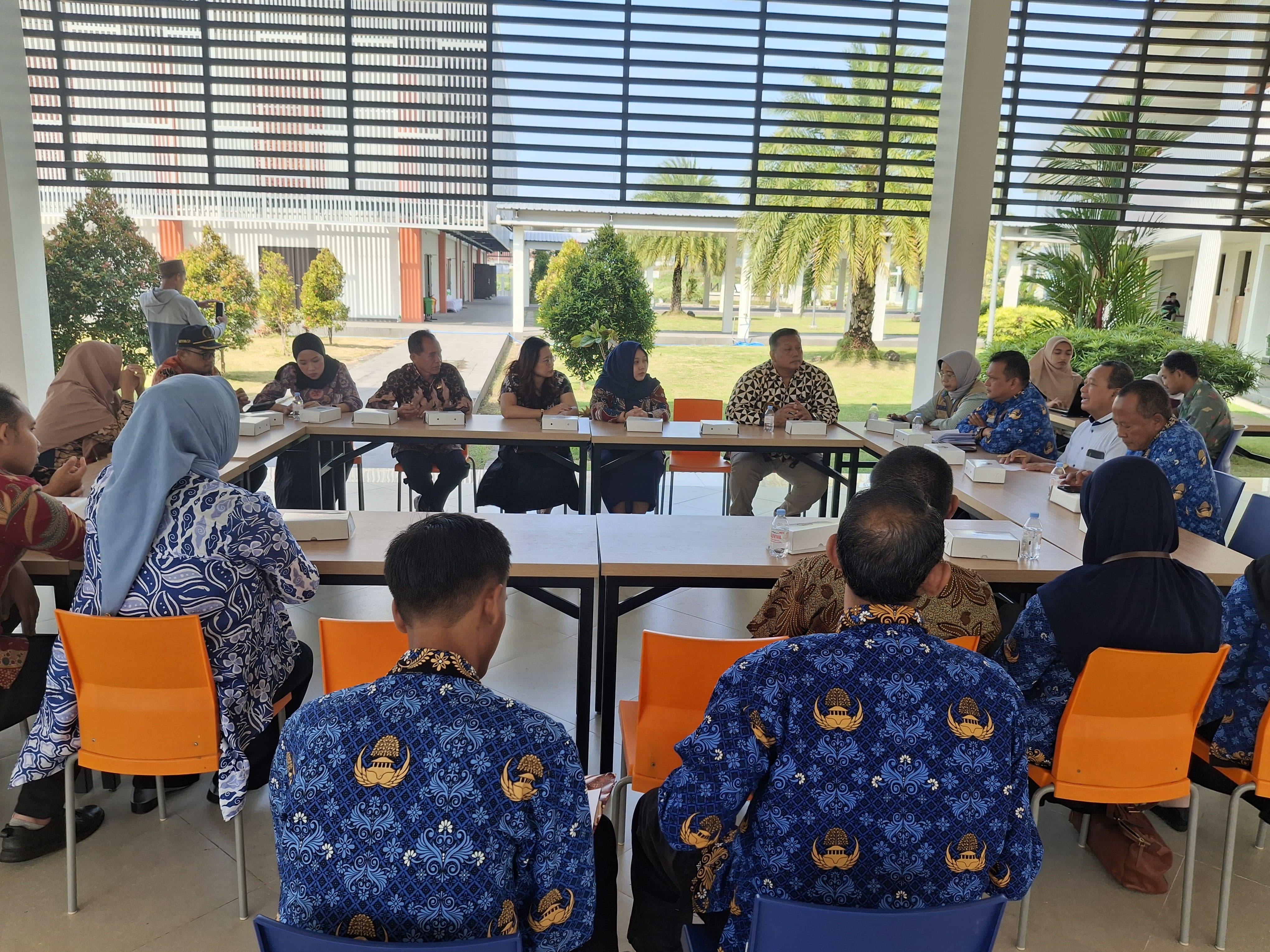 Komisi IV DPRD Kabupaten Kediri saat sidak di SRMA 24 Kediri.