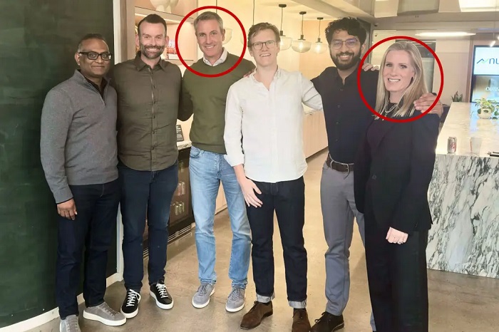 CEO Astronomer, Andy Byron dan rekan koleganya beserta Kristin Cabot.