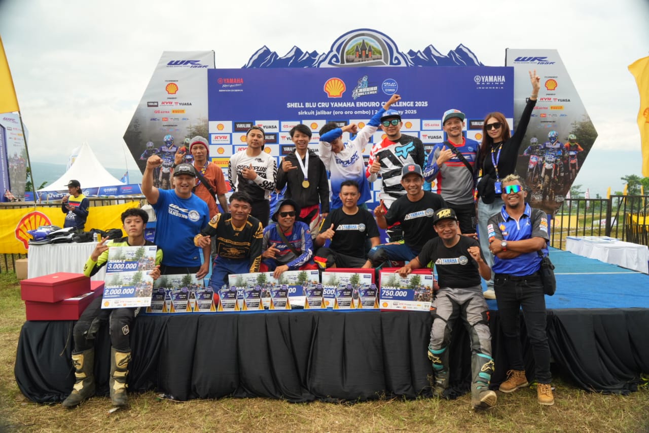 Tradisi Gelar Shell BLU CRU Yamaha Enduro Challenge di Kalbar, Tahun Ini Sambangi Sambas