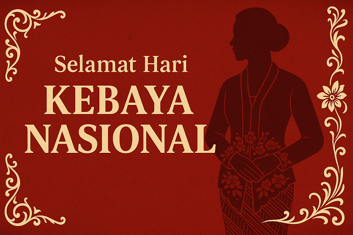 Ilustrasi Hari Kebaya Nasional by Meta AI