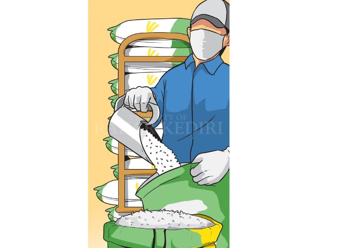 ILUSTRASI HARGA BERAS