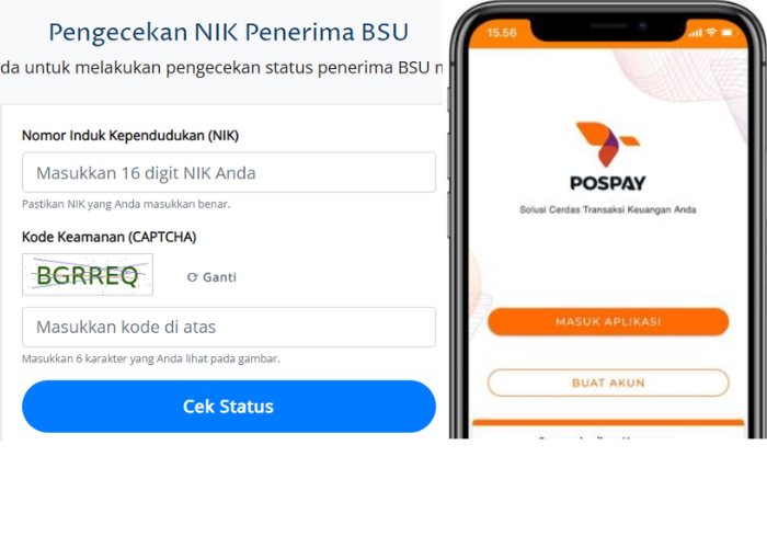 Cek status BSU di bsu.kemnaker.go.id hingga aplikasi pospay