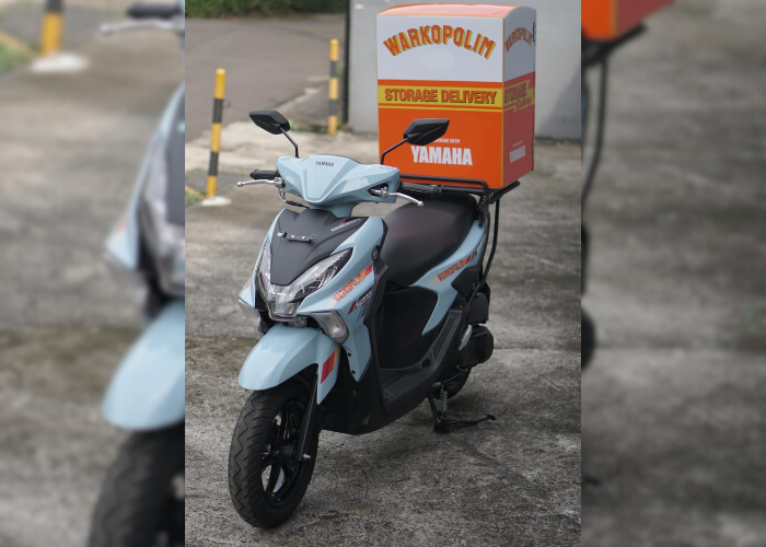 YAMAHA GEAR ULTIMA Jadi Pilihan Motor Operasional di Warkopolim