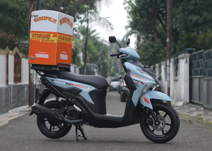 YAMAHA GEAR ULTIMA Jadi Pilihan Motor Operasional di Warkopolim