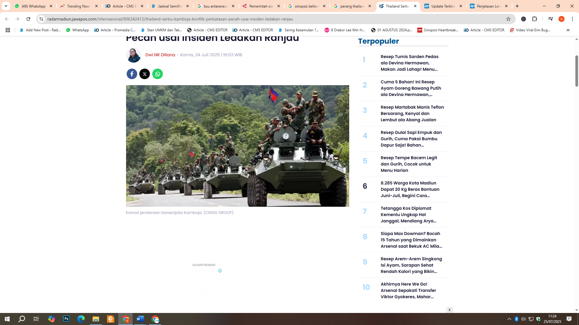 Perang Thailand-Kamboja