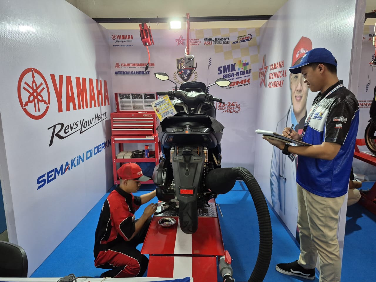 Indonesia Technician Grand Prix Digelar, Yamaha Cetak Teknisi Berkualitas Global