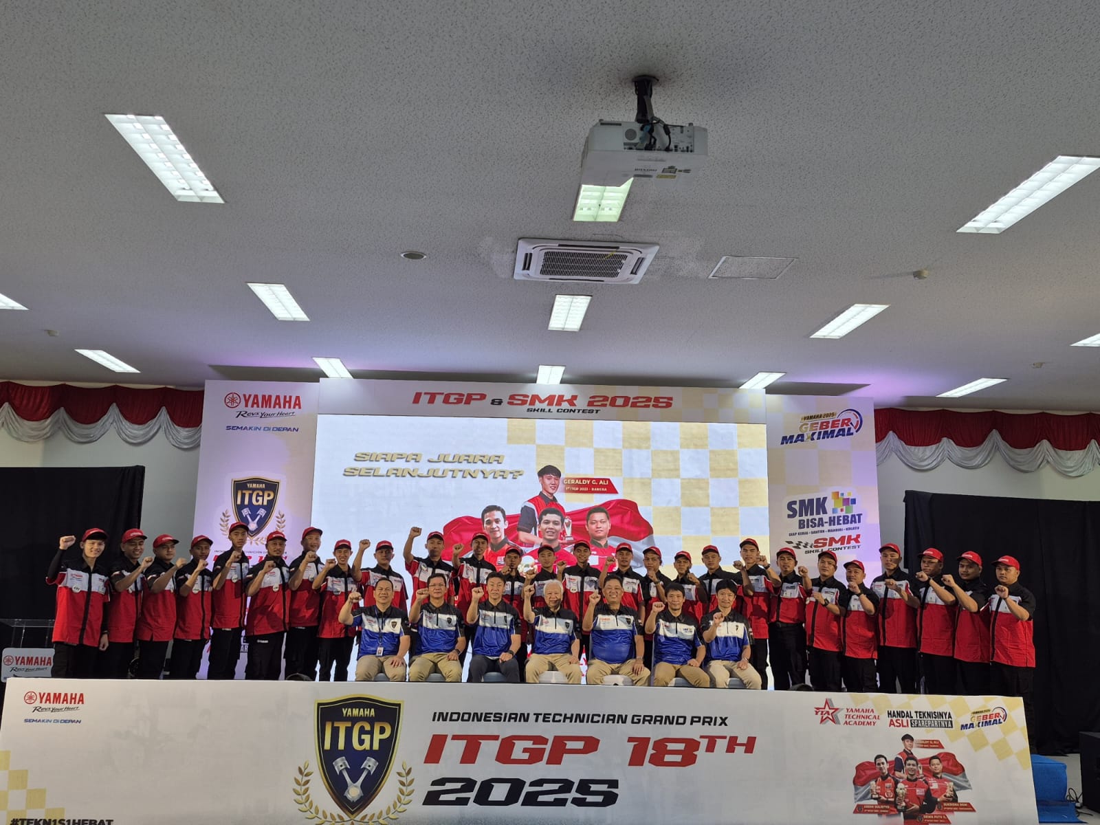 Indonesia Technician Grand Prix Digelar, Yamaha Cetak Teknisi Berkualitas Global