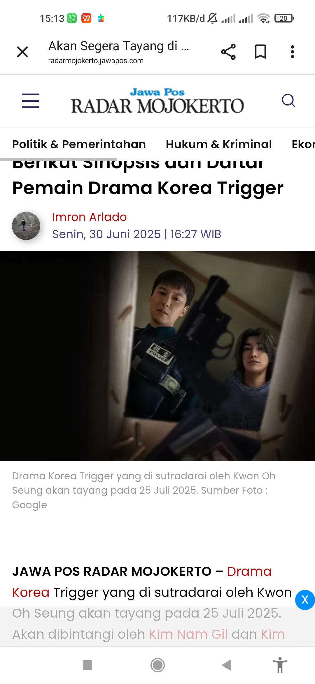 Drakor Trigger