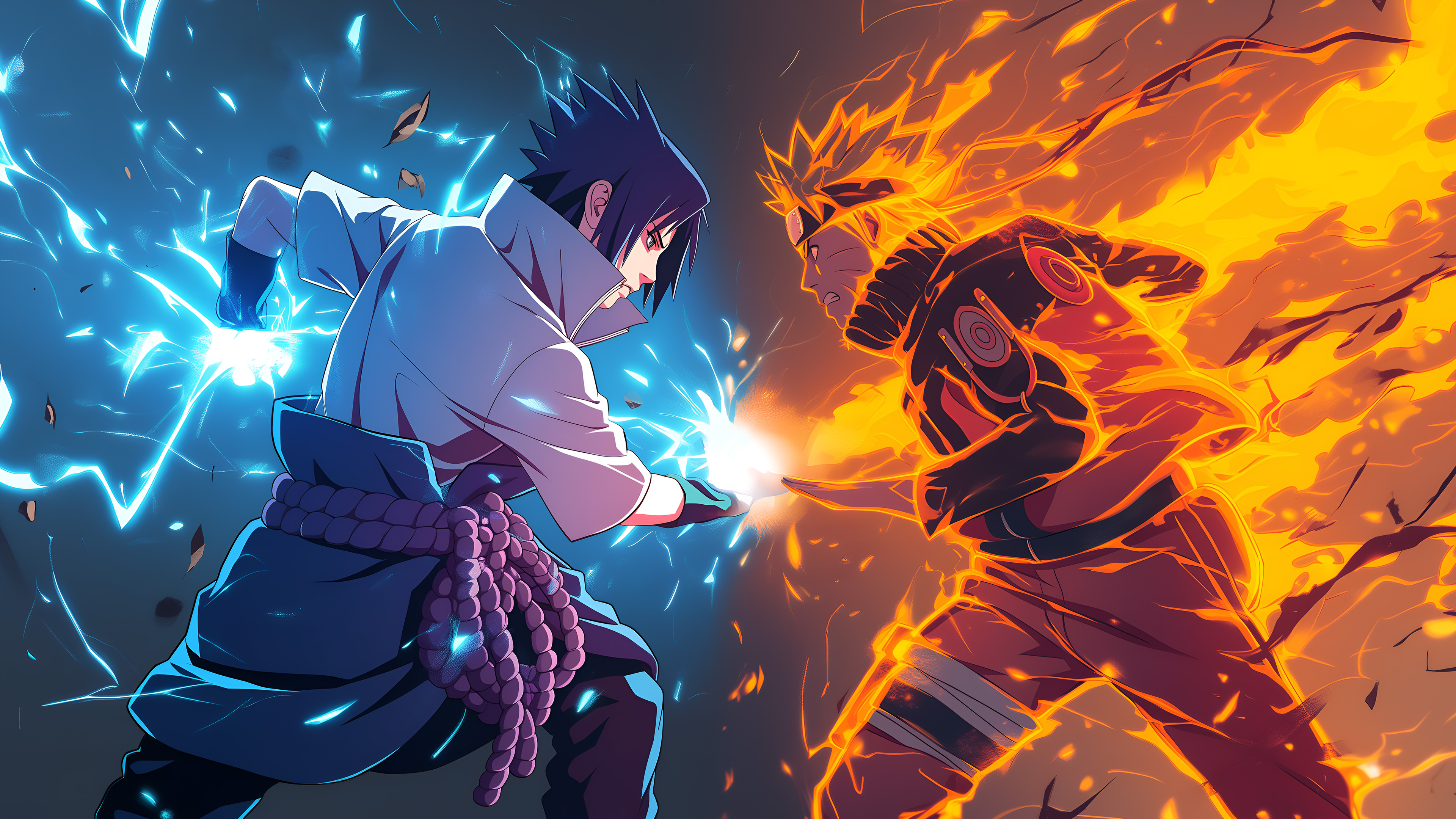 Naruto vs Sasuke jadi salah satu rivalitas terbaik di dunia anime.