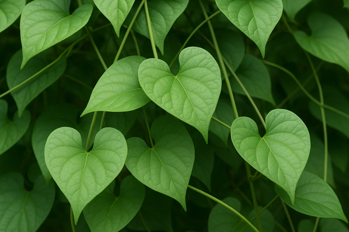 Gambar daun sembukan ilsutarasi BY SORA.AI