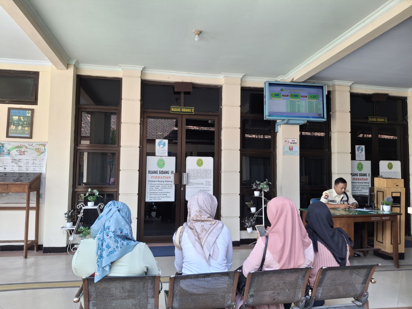 Suasana PA Kabupaten Kediri.