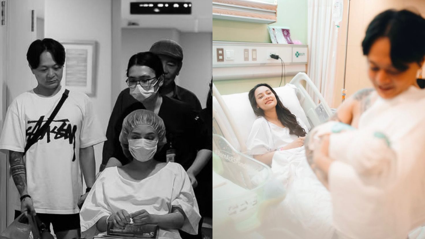Erika Carlina melahirkan anak pertama ditemani kekasihnya.