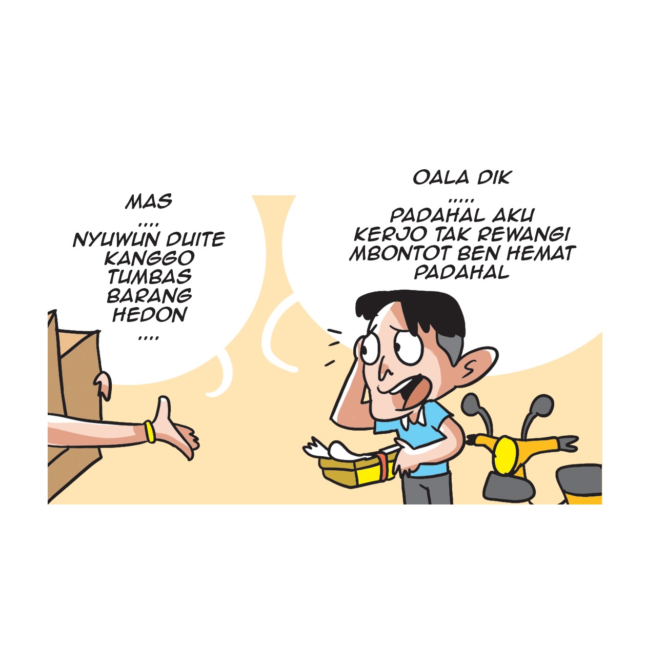 Ilustrasi hubungan suami istri yang hedon.