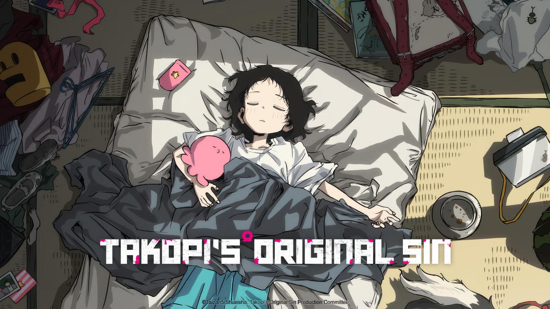 Anime Takopi Original Sin, manga karya Taizan 5 yang tayang Summer 2025.