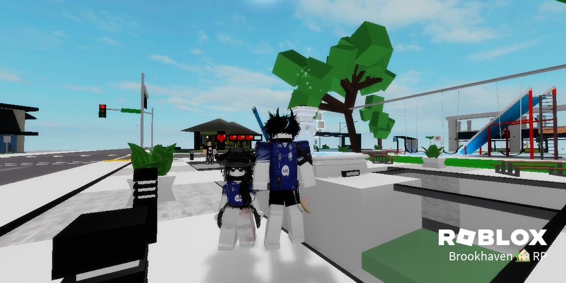 Salah satu tampilan di game roblox.
