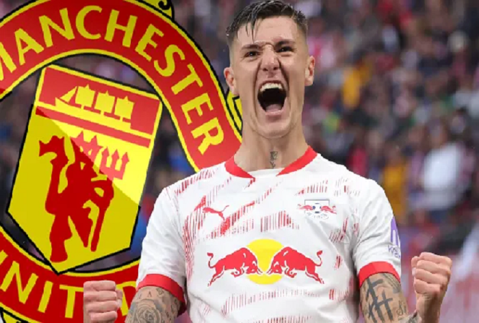 Man Utd &lsquo;looking to HIJACK Newcastle&rsquo;s Benjamin Sesko transfer as they hold talks with &pound;70m RB Leipzig striker&rsquo;