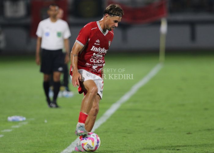 Pemain asing Bali United FC mendapat perhatian khusus skuad Persik Kediri.