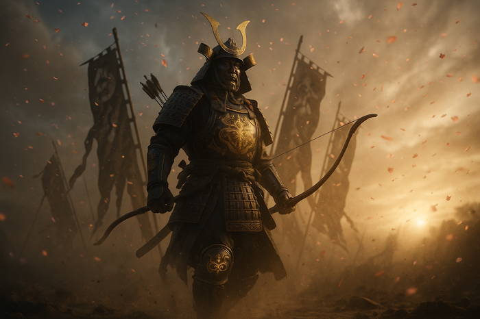 Hachiman God Of Japan Ilustrasi By Sora Ai