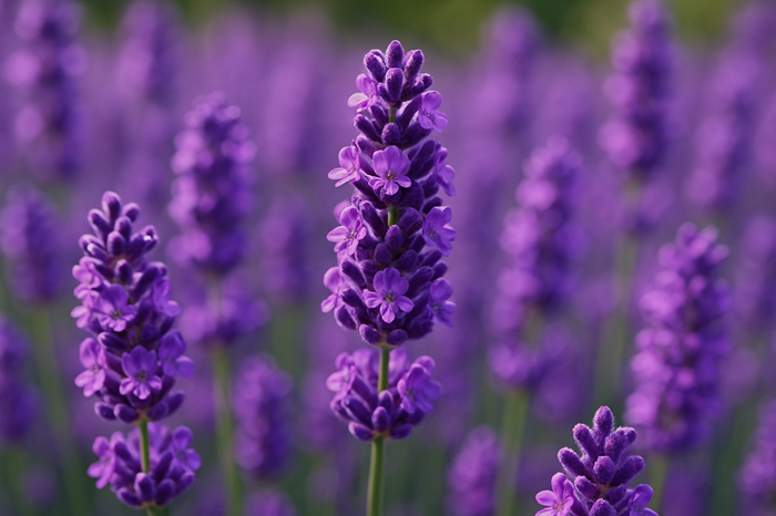 Gambar bunga lavender ilustrasi BY Sora.ai